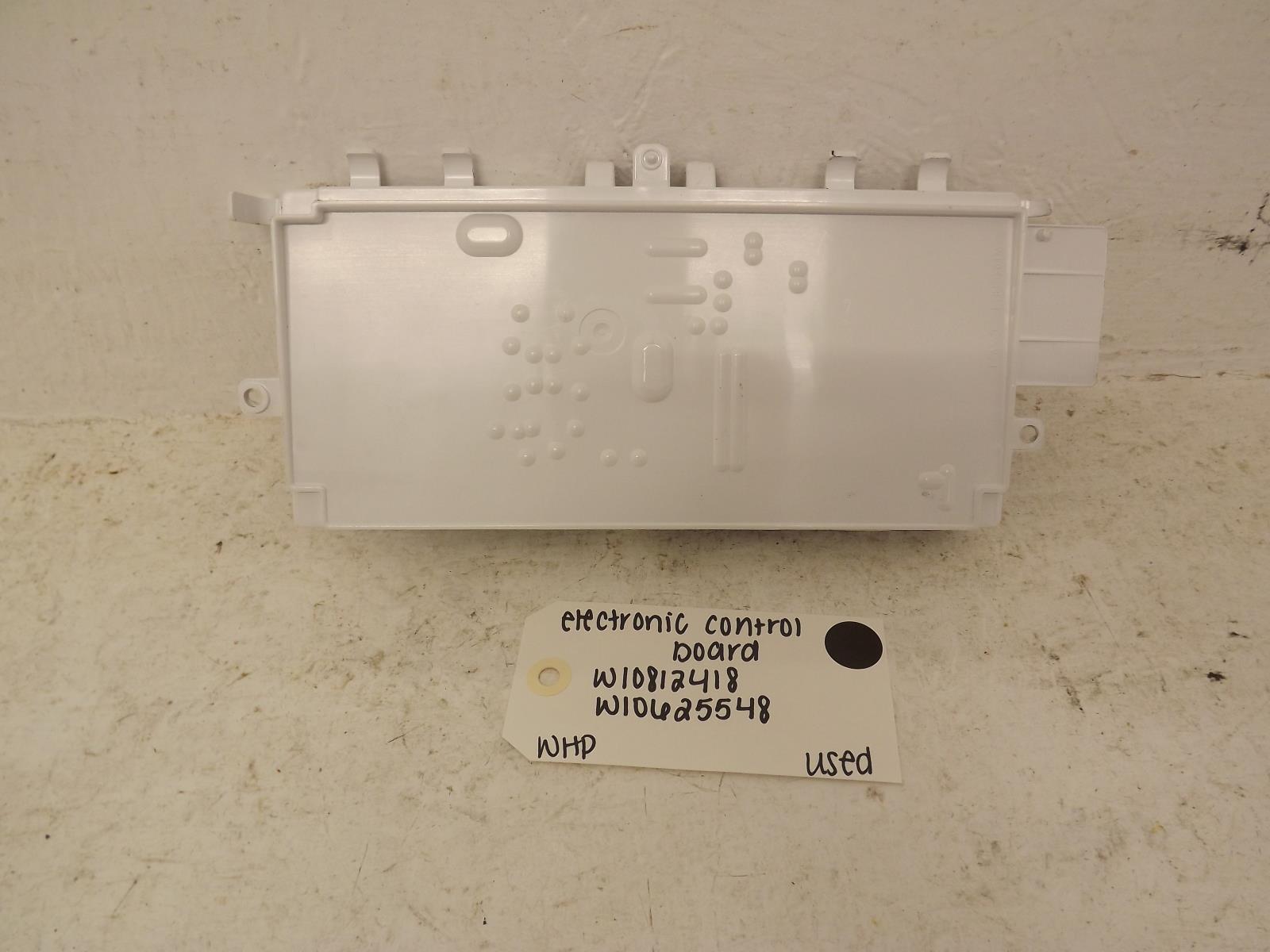 Whirlpool Washer W10812418 W10625548 Electronic Control Board Used Whirlpool Washer W10812418 W10625548 Electronic Control Board Used